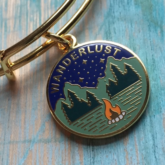 Alex and Ani Jewelry - Alex and Ani gold wanderlust bracelet